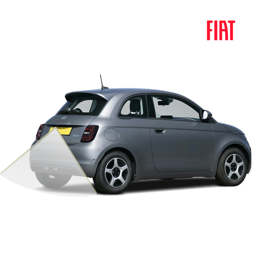 Fiat 500e Reversing Rear View Camera Kit Uconnect 10 System
